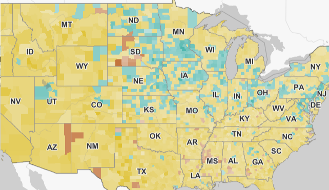 An interactive tool that highlights demographic and socioeconomic data