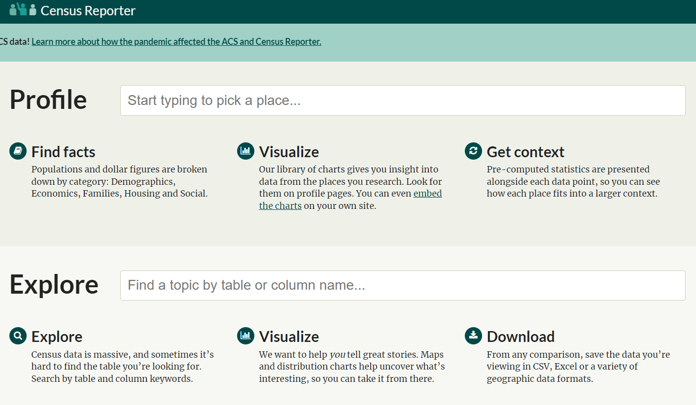 Census Reporter: Making Census Data Easy to Use