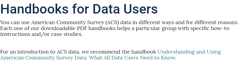 Login  American Community Survey (ACS)