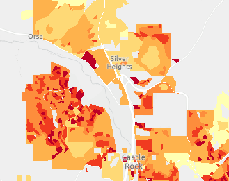 2020 Census Population Density Map